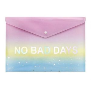 Teczka z zatrzaskiem Incood A4 No Bad Days